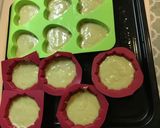 抹茶のカップケーキ　HMは使わないよ！作り方6写真