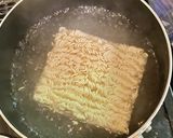 サッポロ一番塩ラーメン・塩サバ乗せ作り方3写真