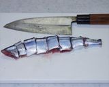 日本の秋　秋刀魚のアヒージョ作り方7写真