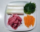 ☆トマトソースdeクルクルネギ☆作り方1写真