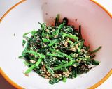 みそ味の副菜☆ほうれん草の胡麻味噌和え作り方3写真