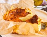 ほくほく♡焼き芋バスク風チーズケーキ作り方4写真