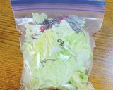 麺つゆに漬けるだけ！白菜漬物作り方2写真