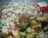 ゴロゴロベーコンが美味しい♡ポテトサラダ作り方7写真