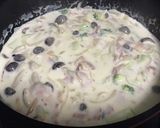 コク旨♡シメジとベーコンのクリームパスタ作り方4写真