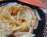 白菜とベーコンのチーズミルフィーユ鍋作り方5写真