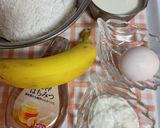 バナナ入り ミニホットケーキ作り方1写真