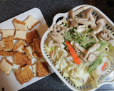 レンチンで厚揚げと残り野菜の白出し煮作り方1写真