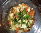 レンチンで厚揚げと残り野菜の白出し煮作り方3写真