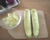 ズッキーニのチーズ焼き作り方1写真