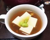 あんかけ温豆腐・揚げない揚げ出し豆腐風作り方3写真