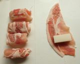 チーズがとろ～り★豚肉の餅巻き甘辛炒め作り方2写真