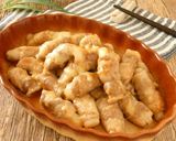 チーズがとろ～り★豚肉の餅巻き甘辛炒め作り方6写真