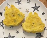離乳食 HM× 砂糖× かぼちゃ蒸しパン作り方5写真