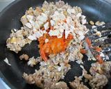 五穀米の納豆キムチ炒飯の目玉焼き乗せ作り方5写真