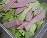 ～簡単！キャベツの付け合せ（サラダ）～作り方2写真