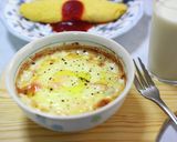 超簡単！ポテトサラダとたまごのグラタン作り方8写真