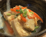 やさしい甘さ＊高野豆腐の卵とじ作り方6写真