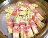 【簡単】えのきと豚肉巻き♪作り方2写真