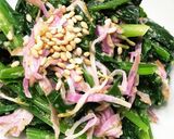 味変！ほうれん草とキクの胡麻和え作り方13写真