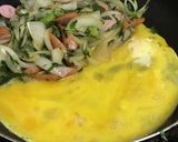 簡単モーニング♡食べやすいオムレツ？笑作り方5写真