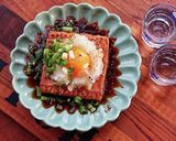 おうち居酒屋★厚揚げ♪おろし照り焼き作り方5写真