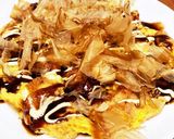 たまごと厚揚げだけ！お好み焼き風作り方5写真