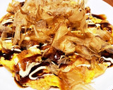 たまごと厚揚げだけ！お好み焼き風作り方5写真