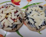 しらすとひじき＆キムチのチーズトースト作り方4写真