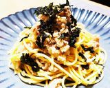 簡単　ツナと大根おろしの和風パスタ作り方4写真