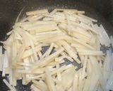 大根の皮とエノキのおかず作り方1写真