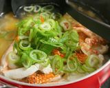 お餅入り！！ワタリガニのお味噌汁作り方1写真