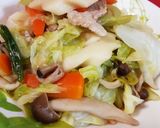 家庭的な野菜炒め～ちくわぶ入り～作り方11写真