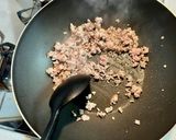 ブロッコリーとひき肉の玉子あんかけ作り方2写真