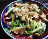 鶏と竹の子の塩炒め作り方10写真
