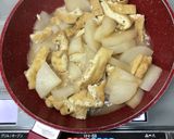 大根とお揚げの炊いたん作り方5写真