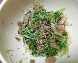 ヨウサマの減塩水菜の中華サラダ作り方3写真