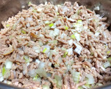 お好み焼き風味のソースそぼろ ごはん作り方2写真