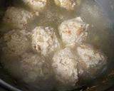 簡単でふわふわ鶏つみれ団子スープおでん作り方7写真