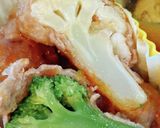 ブロッコリーとカリフラワーの肉巻き・弁当作り方10写真