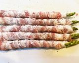 アスパラの豚肉1本巻き作り方2写真