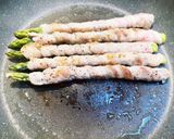 アスパラの豚肉1本巻き作り方3写真