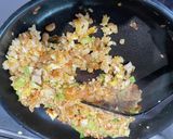納豆キムチ炒飯の目玉焼き乗せ作り方7写真