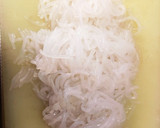 ごぼうと白滝のとろ〜り♡ひき肉あんかけ煮作り方2写真