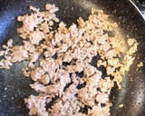 ごぼうと白滝のとろ〜り♡ひき肉あんかけ煮作り方3写真
