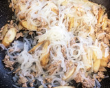ごぼうと白滝のとろ〜り♡ひき肉あんかけ煮作り方4写真