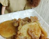 リカちゃん♡大和芋(長芋)豚肉の甘辛炒め作り方16写真