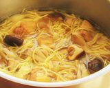 〖鶏もも肉と椎茸と舞茸のあごだしラーメン作り方4写真