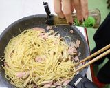 しそとごま香るペペロンチーノ作り方7写真