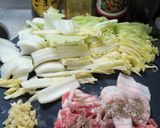 豚バラ白菜：豚三枚肉と白菜のうま煮作り方1写真